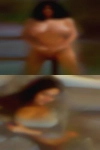 Horny woman with private mobile
