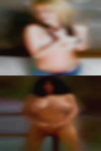 Contented chubby women and open guy.